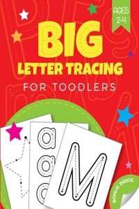 Big Letter Tracing for Toddlers age 2-4
