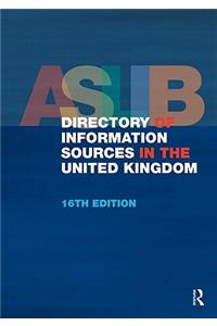 Aslib Directory of Information Sources in the United Kingdom