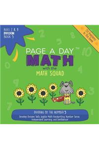Page a Day Math Division Book 5: Dividing by 5
