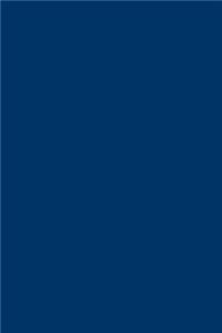 Navy Blue 101 - Lined Notebook