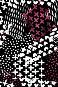 Journal Notebook Abstract Hand Drawn Pattern 10