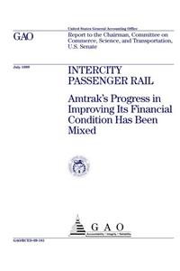 Intercity Passenger Rail: Amtraks Progress in Improving Its Financial Condition Has Been Mixed