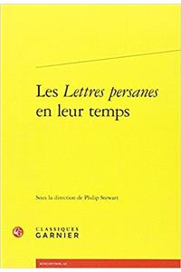 Les Lettres Persanes En Leur Temps