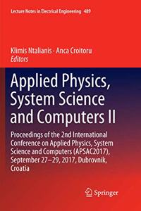 Applied Physics, System Science and Computers II