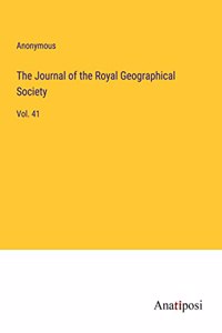 The Journal of the Royal Geographical Society