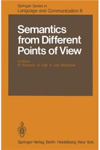 Semantics from Different Points of View