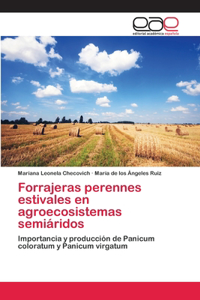 Forrajeras perennes estivales en agroecosistemas semiáridos