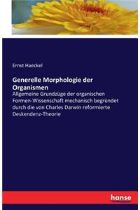 Generelle Morphologie der Organismen