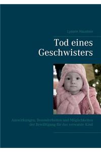 Tod eines Geschwisters