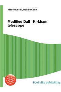 Modified Dall Kirkham Telescope