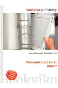 Concentrated Solar Power