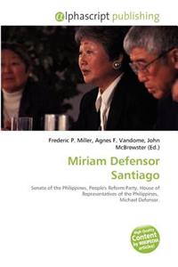Miriam Defensor Santiago