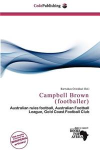 Campbell Brown (Footballer)