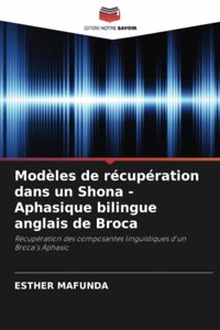 Modèles de récupération dans un Shona - Aphasique bilingue anglais de Broca