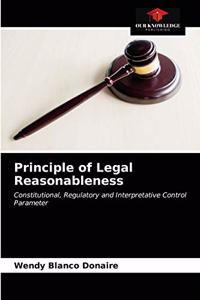 Principle of Legal Reasonableness