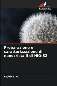 Preparazione e caratterizzazione di nanocristalli di NiO