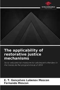 applicability of restorative justice mechanisms