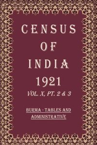 Census of India 1921: Central Provinces And Berar - Report Volume Book 20 Vol. XI, Pt. 1 [Hardcover]