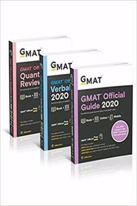 GMAT Official Guide 2020 Bundle: 3 Books + Online Question Bank