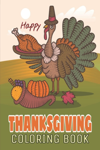 Happy Thanksgiving Coloring Book