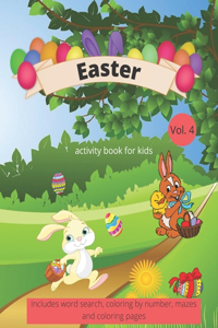 Easter Activity Book For Kids