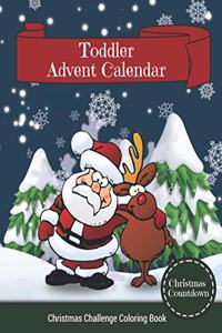 Christmas Countdown Toddler Advent Calendar