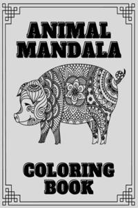Animal Mandala Coloring Book