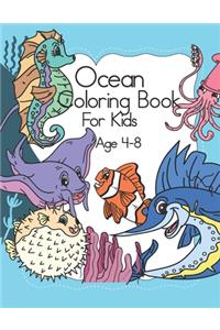 Ocean coloring Book For Kids