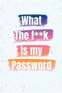 What The f Is my Password