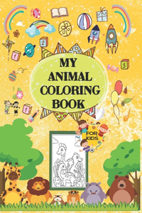 My Animal Coloring Book for Kids