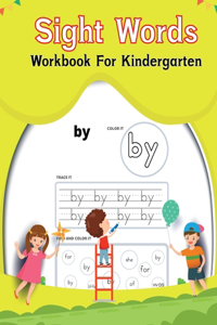 Sight Words Workbook For Kindergarten