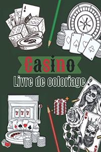 Casino - Livre de coloriage