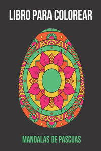 Libro para Colorear Mandalas de Pascua