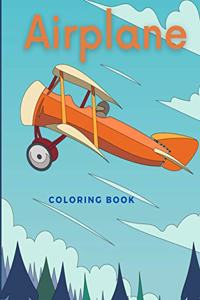 Airplane Coloring Book
