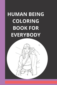 Human being coloring book