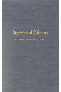 Biographical Memoirs