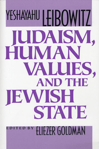 Judaism, Human Values, and the Jewish State