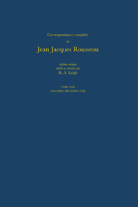 Correspondance complète de Rousseau XXII