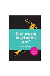 Andy Warhol Banana Journal with Postcard Set