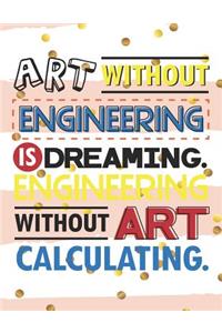 Art Without Engineering Is Dreaming