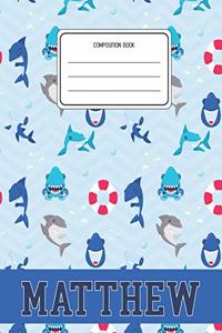 Composition Book Matthew