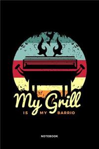 Grilling and BBQ Art Graphic Notebook