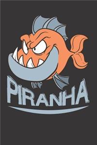 Piranha Notebook Journal
