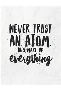 Never Trust an Atom, They Make Up Everything