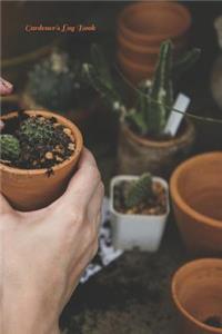 Gardener's Log Book
