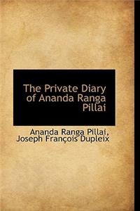 The Private Diary of Ananda Ranga Pillai