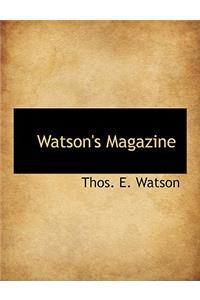 Watson's Magazine