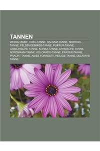 Tannen: Weiss-Tanne, Edel-Tanne, Balsam-Tanne, Nebrodi-Tanne, Felsengebirgs-Tanne, Purpur-Tanne, Griechische Tanne, Korea-Tann