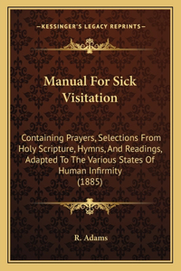 Manual for Sick Visitation