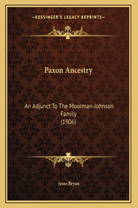 Paxon Ancestry